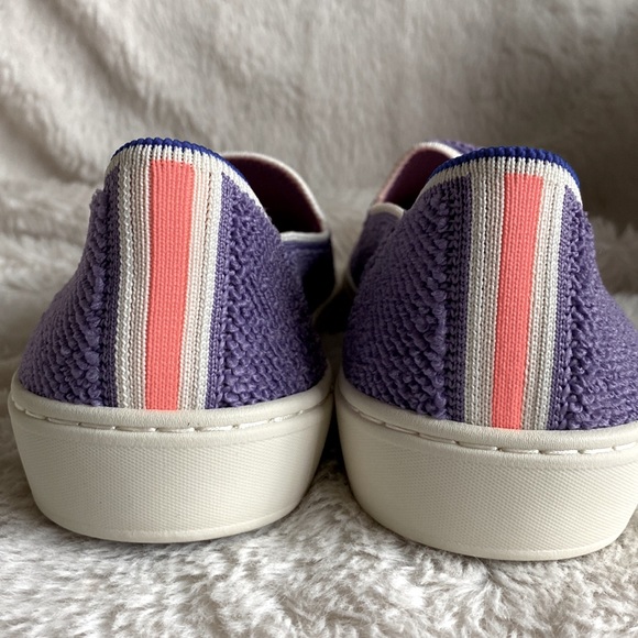 Rothy’s The Sneakers Slip on Loafer Amethyst Size 10 Womens Slip on Shoes - Picture 5 of 5